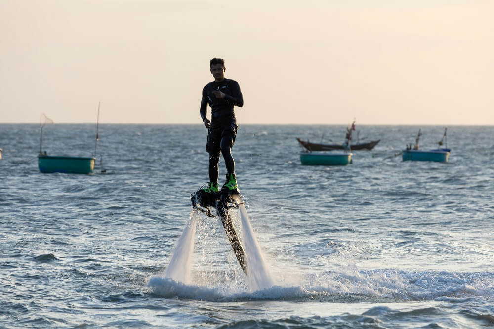 Improving my flyboarding skills